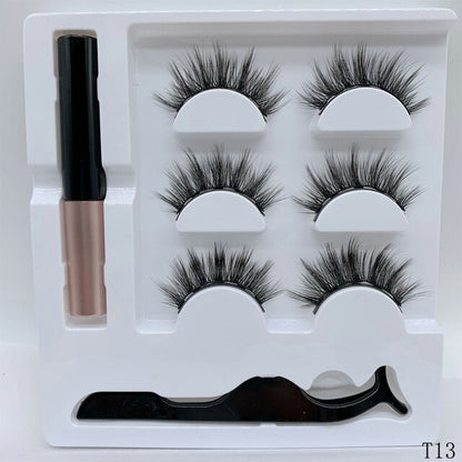 Beauty 3Pairs Magnetic Faux Cils Eyelash