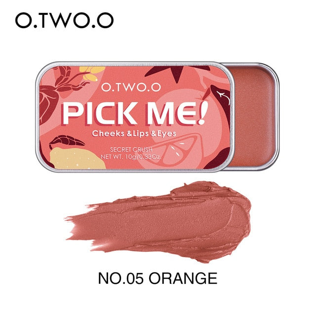 Beauty Makeup Palette 3 IN 1 Lipstick Blush