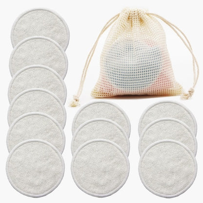 Beauty Reusable Bamboo Makeup Remover Pads