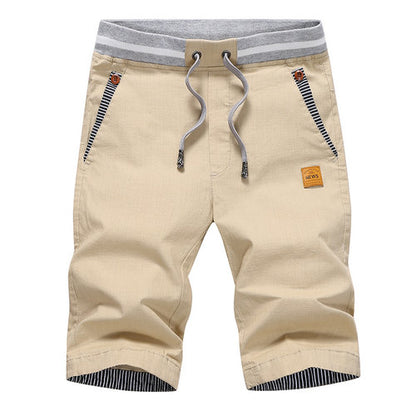 Summer solid casual shorts men cargo shorts