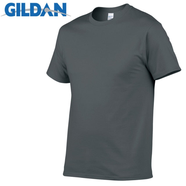 T-Shirt Men Casual Short Sleeve O-Neck