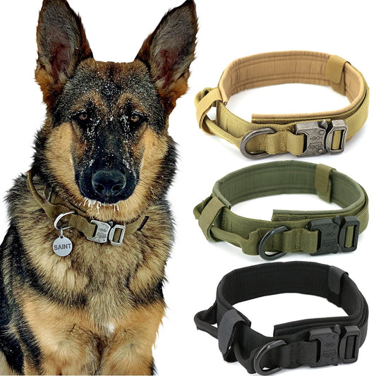 Tactical Dog Collar And Leash Set
