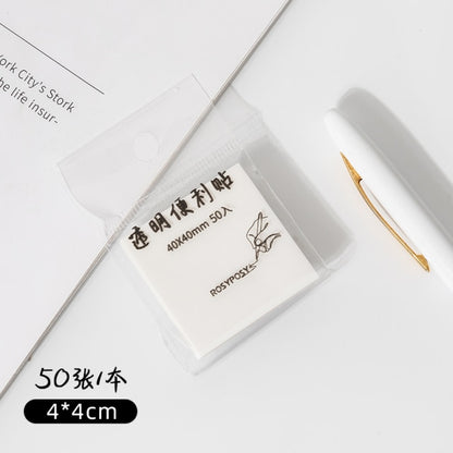 Transparent Sticky Note Memo pad