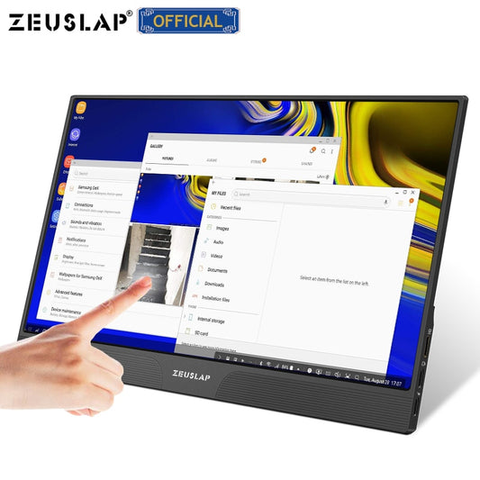 HDMI-compatible computer touch monitor