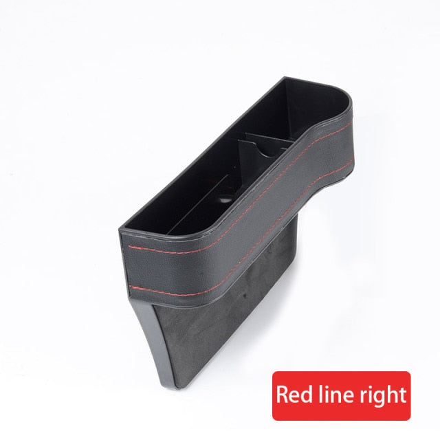 Leather Car Cup Holder Seat Organizer