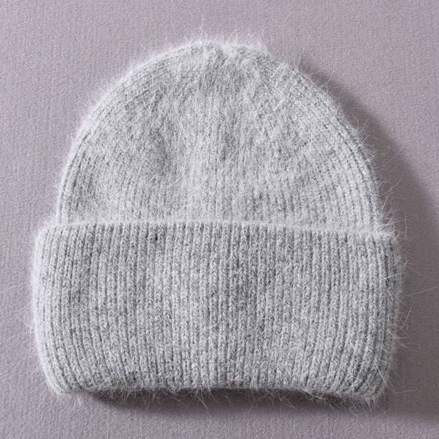 Hats Cashmere Wool Knitted Beanies