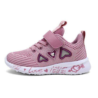 Girls Casual Shoes Light Mesh Sneakers