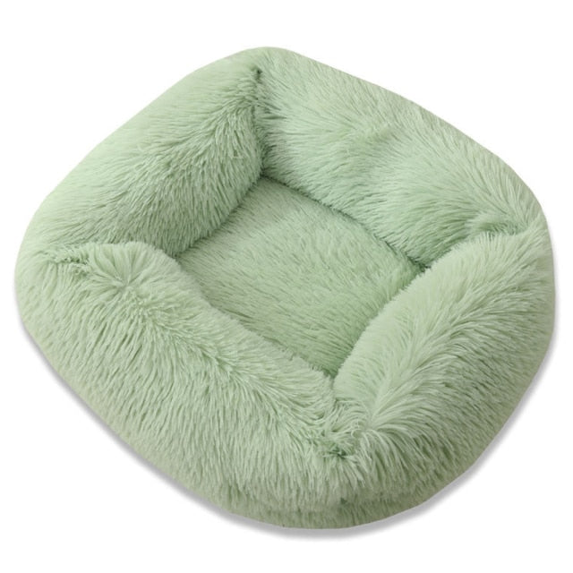 Square Dog Beds Long Plush