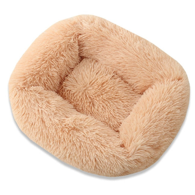 Square Dog Beds Long Plush