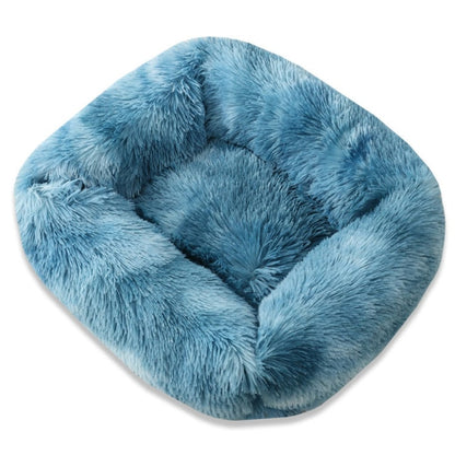 Square Dog Beds Long Plush