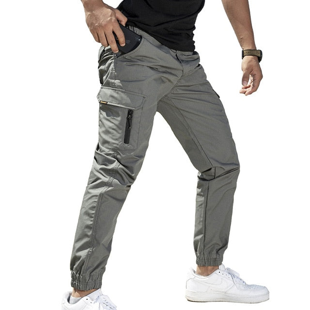 Brand Men Fashion Streetwear Cargo Pants