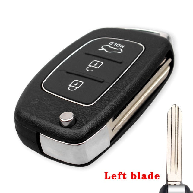 Buttons Flip Folding Remote Auto Car Key