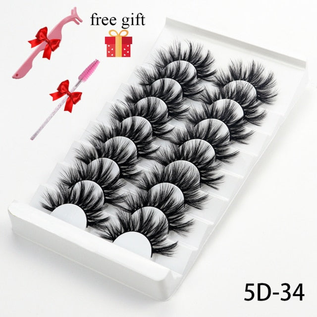 Beauty Mink Lashes 3D Natural False Eyelashes