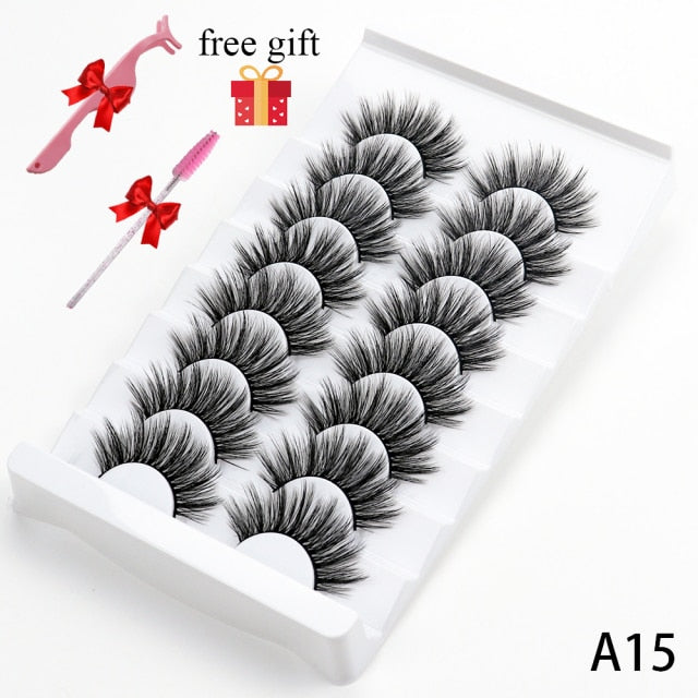 Beauty Mink Lashes 3D Natural False Eyelashes