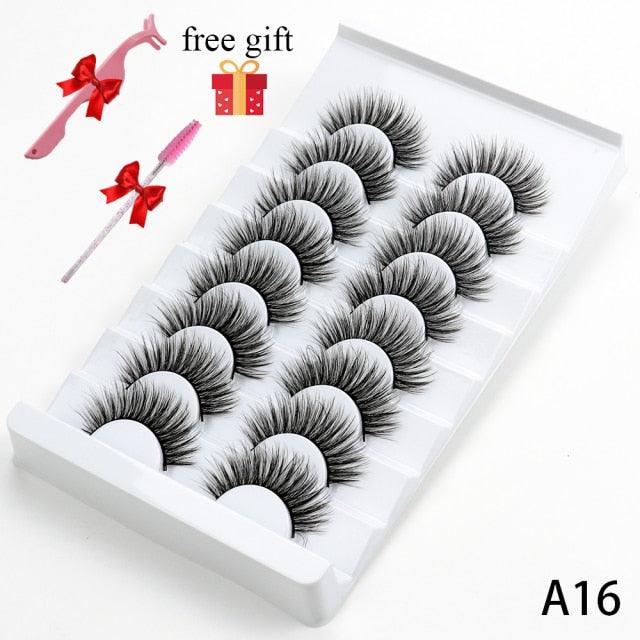 Beauty Mink Lashes 3D Natural False Eyelashes